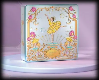 Ballerina box, peach
