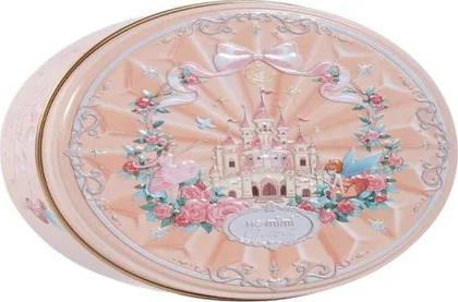 Castle tin, peach