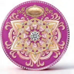 Diamond series tin, magenta