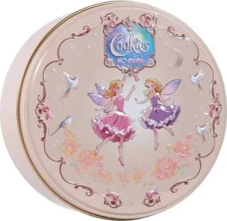 Angel Fairy tin, cream
