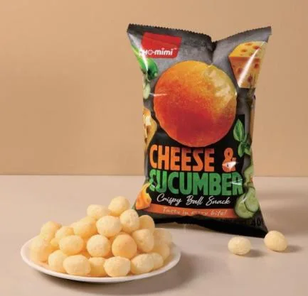 Corn Bobo cheese and cucumber flavour pack