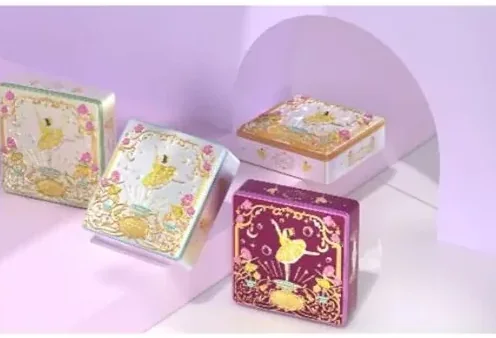 Ballerina series keepsake boxes on display